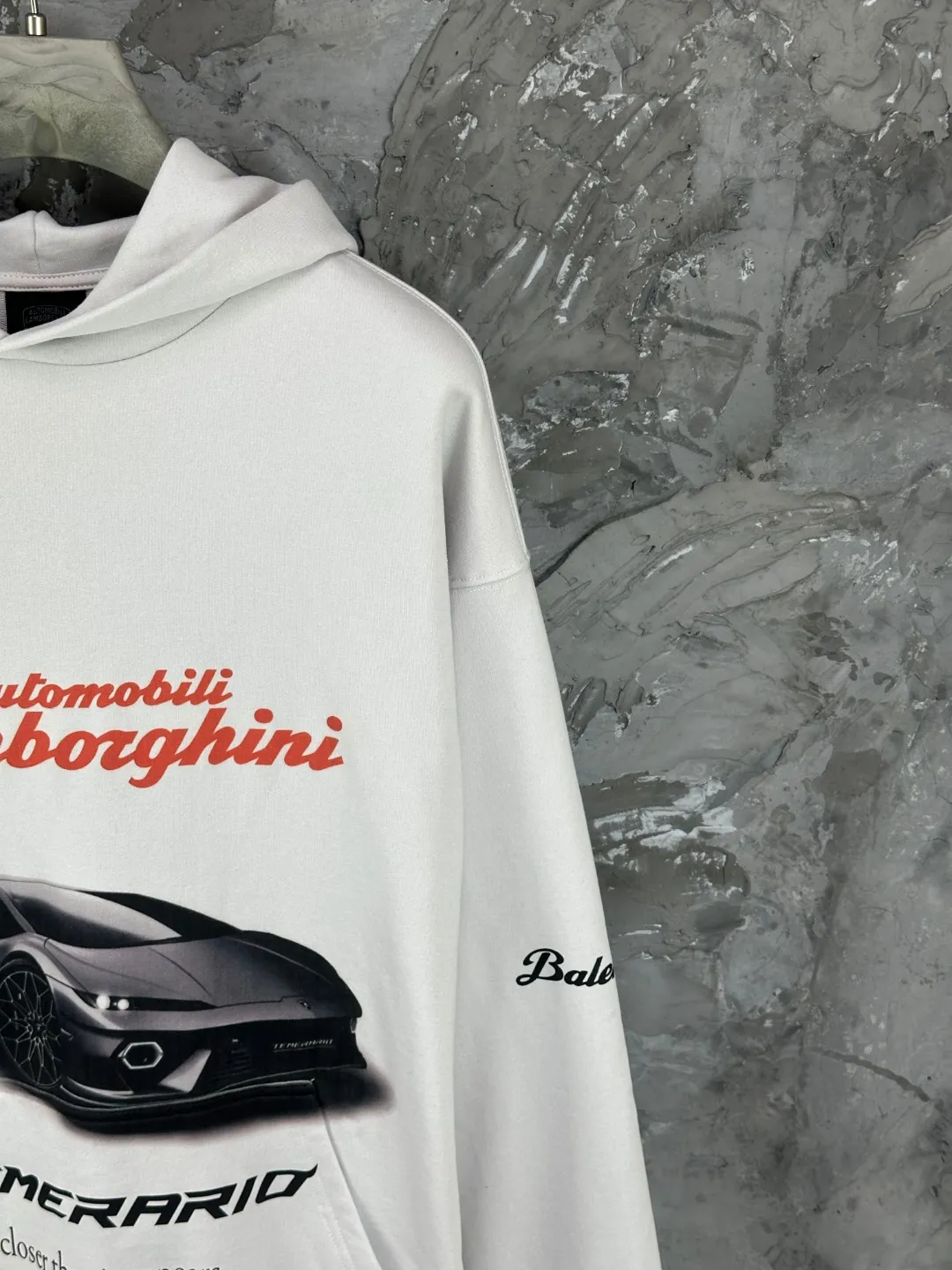 BALENCI*GA Lamborghini . . . . . 460g . Same Style -Color：Black White -SIZE：Xs S M L 8985#